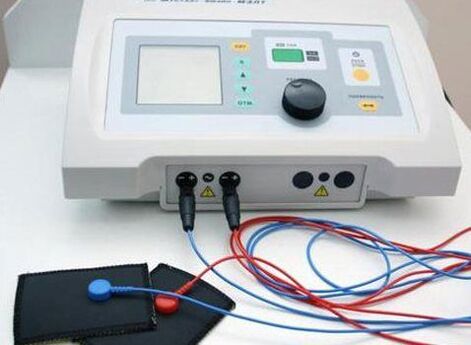 Elektroforez cihazı - prostatit için fizyoterapötik bir prosedür